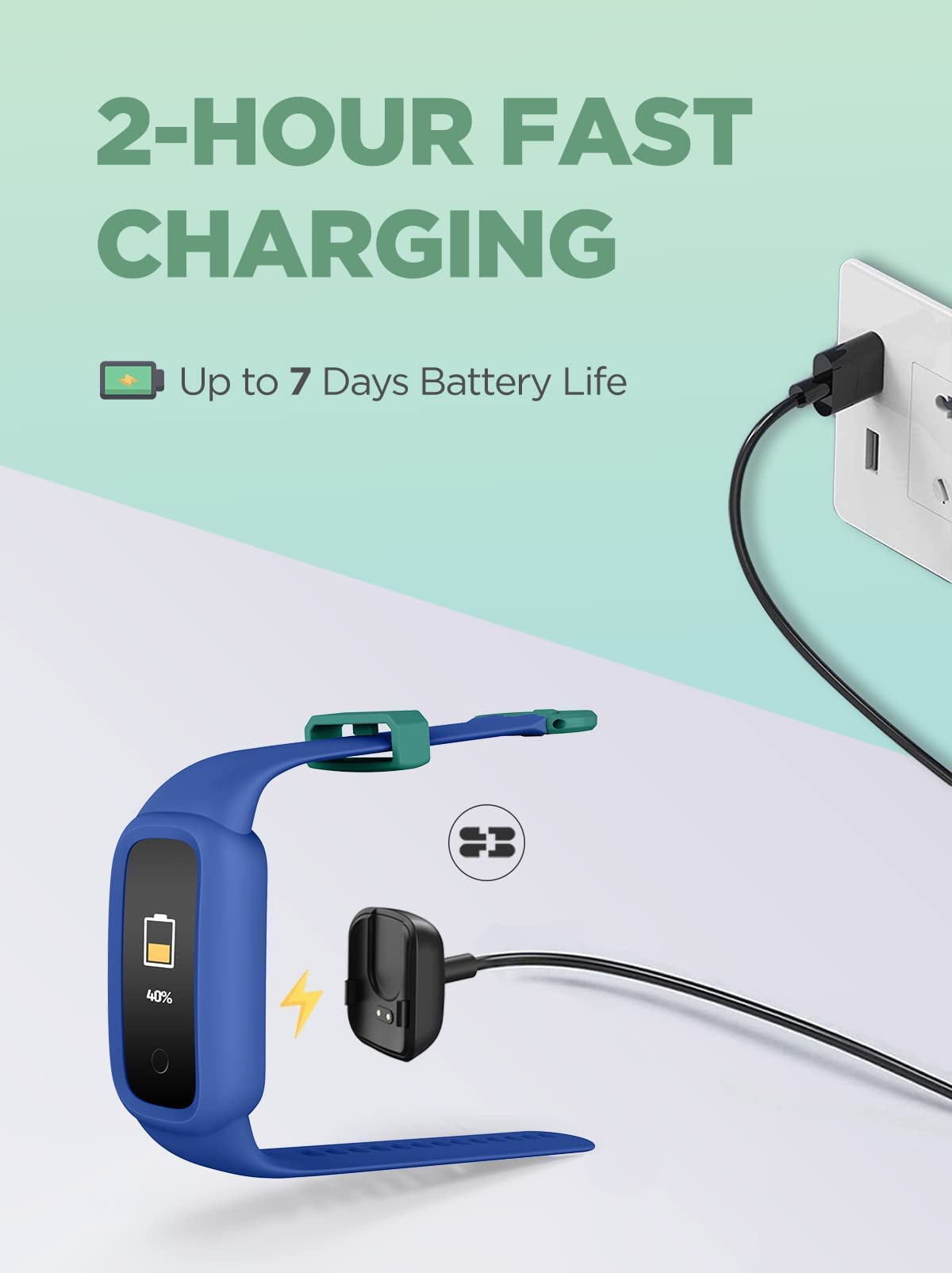 Kids waterproof Fitness Tracker, Pedometer, 0.96'' Activity Tracker Watch for Boys & Girls