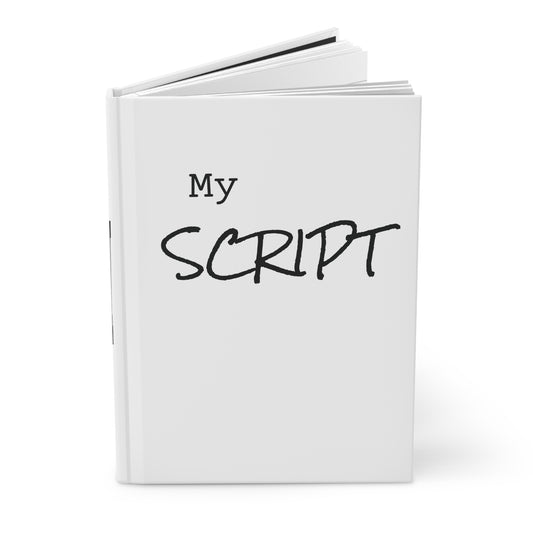 Hardcover Scripting Journal (clouds)