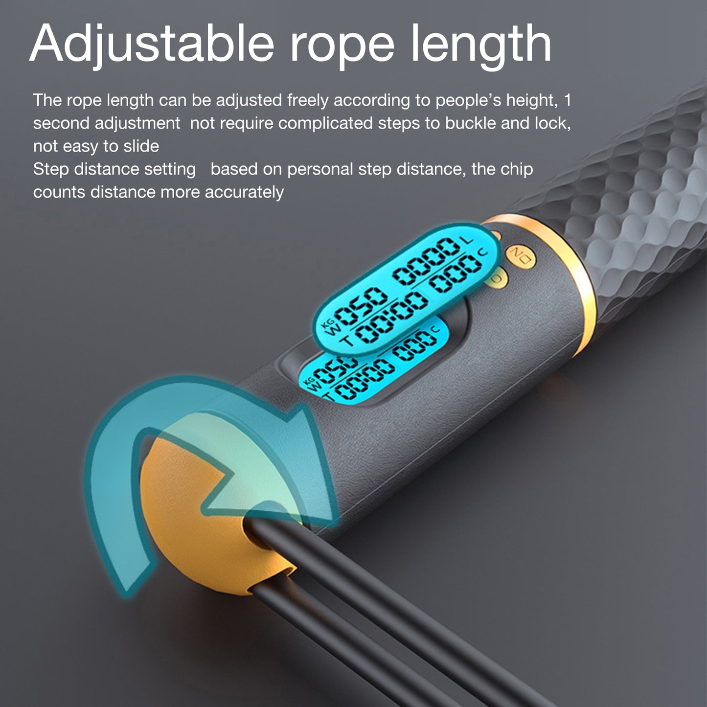 Adjustable Digital Jump Rope